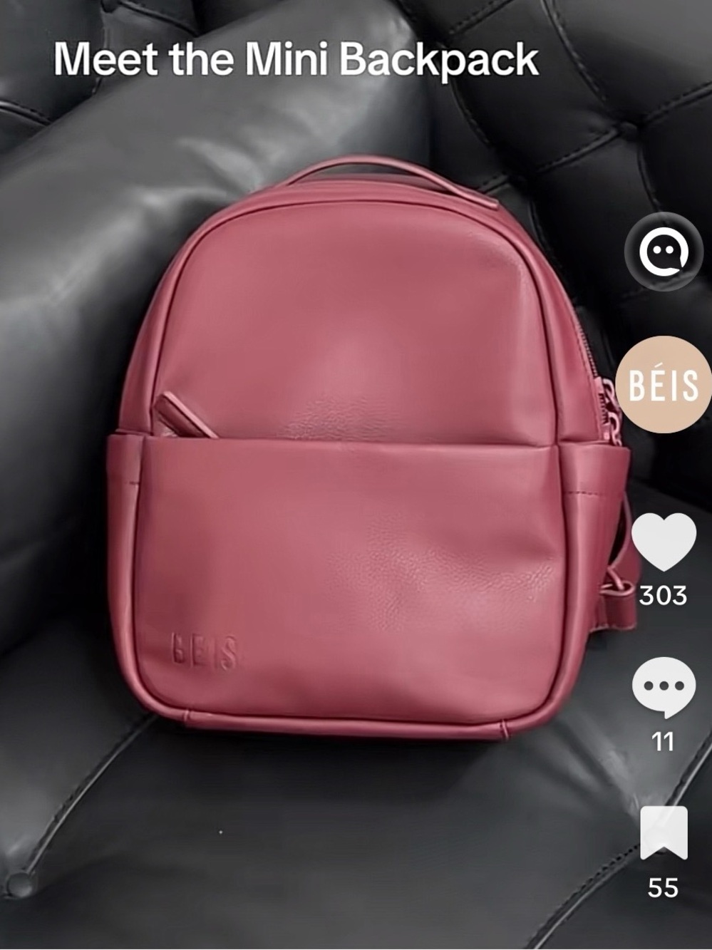 BEIS mini backpack - Picture 7 of 10